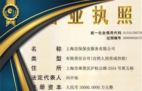 公司營(yíng)業(yè)執(zhí)照