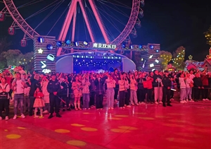 宗保公司圓滿完成五一小長假南京歡樂谷安保秩序維護任務